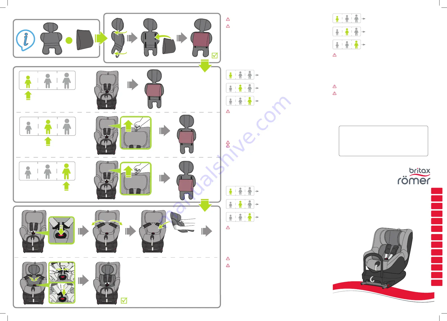 Britax romer DUALFIX2 R Quick Start Manual Download Page 1