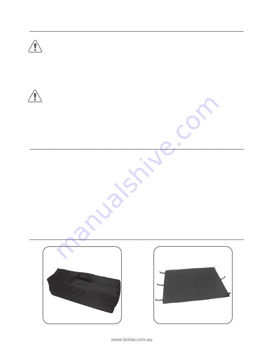 Britax STEELCRAFT Y-835 SERIES Use Download Page 4