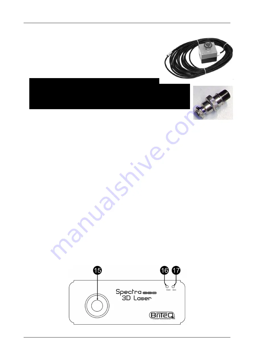 Briteq Spectra 3D Laser User Manual Download Page 19