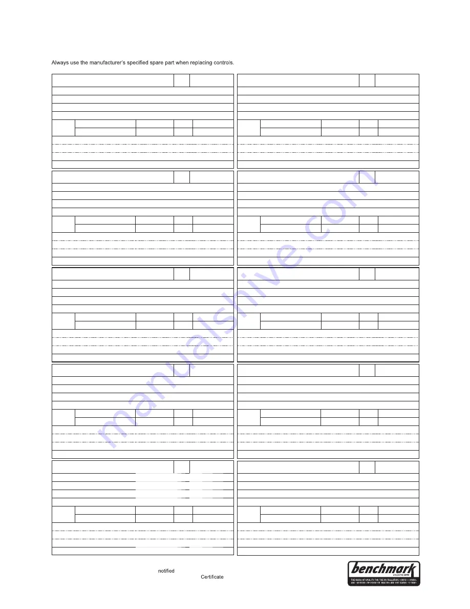 British Gas Potterton Precision Installation & Service Instructions Manual Download Page 59