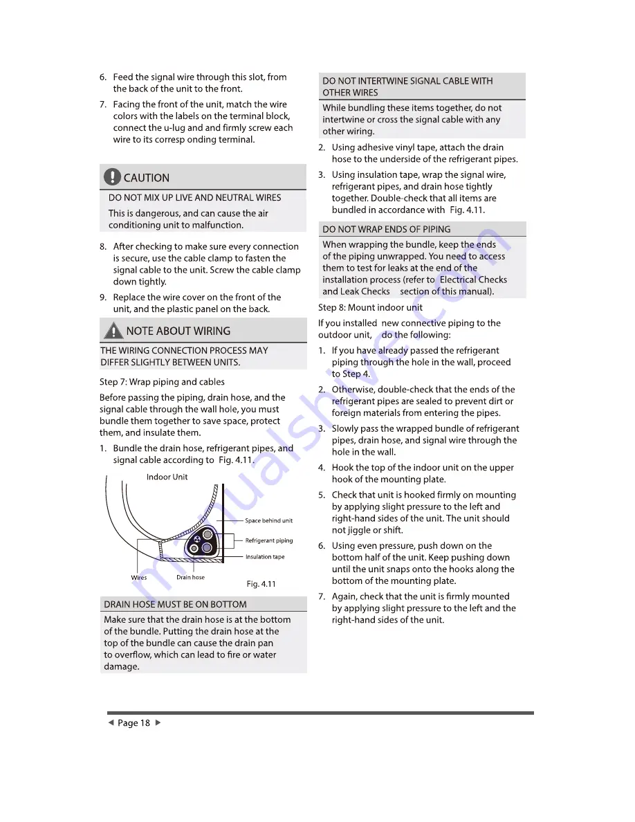 Brivis HINBT25 Installation Manual Download Page 18