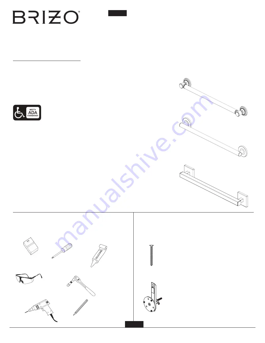 Brizo 69310 Manual Download Page 1