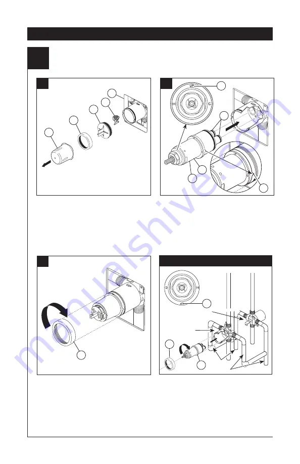 Brizo MultiChoice VETTIS T60088 Installation Instructions And Owner'S Manual Download Page 3