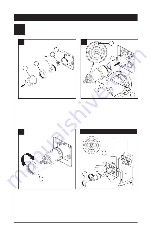 Brizo MultiChoice Virage 60 Series Installation Instructions Manual Download Page 17