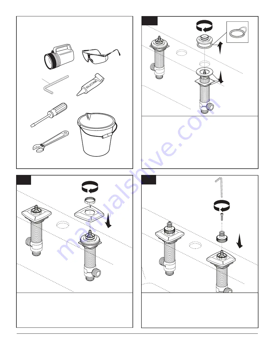 Brizo Vettis 65386LF-NKPC-ECO Manual Download Page 3