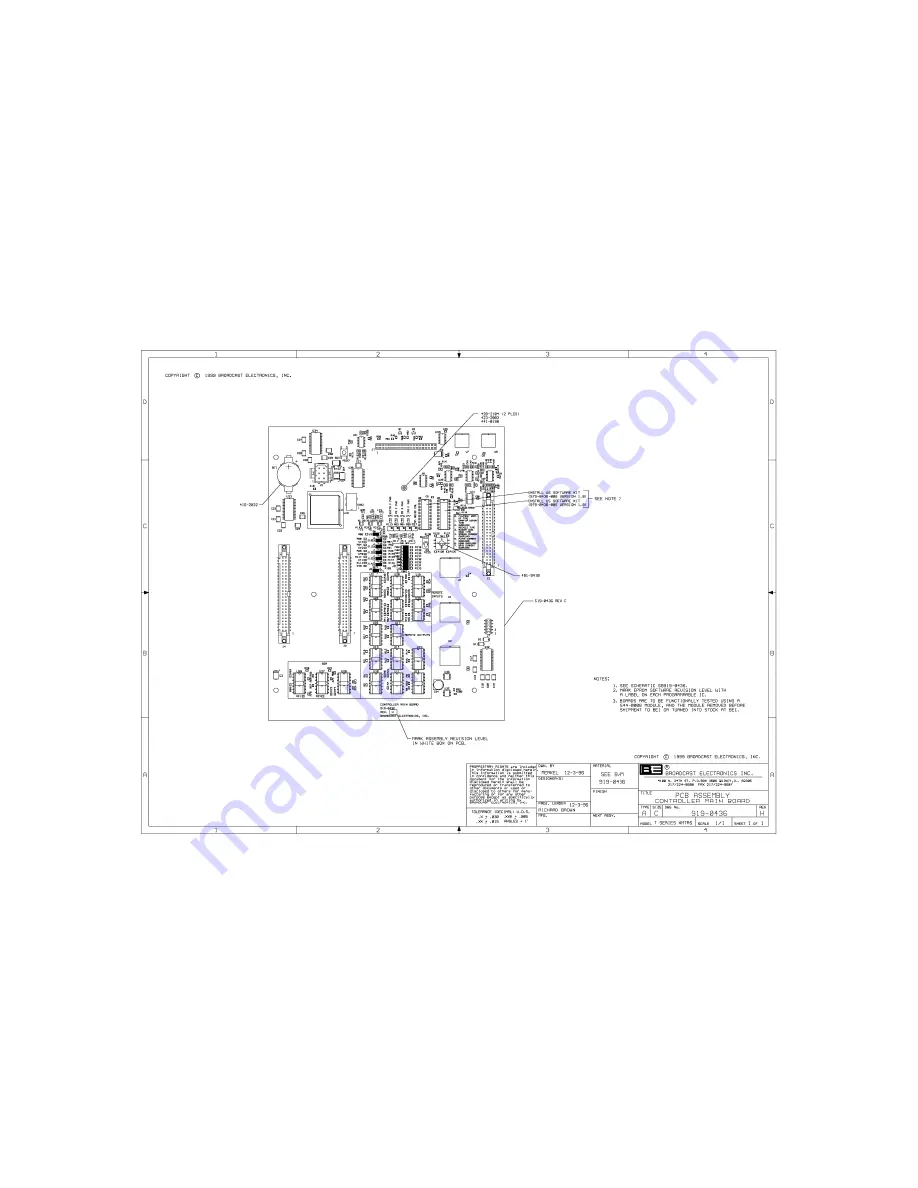 Broadcast Electronics FM-5T Скачать руководство пользователя страница 185