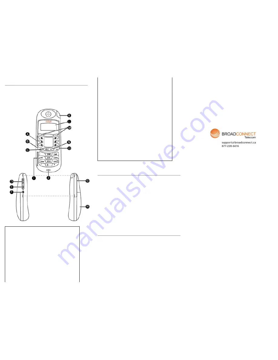 Broadconnect 7406e Digital Reference Manual Download Page 1