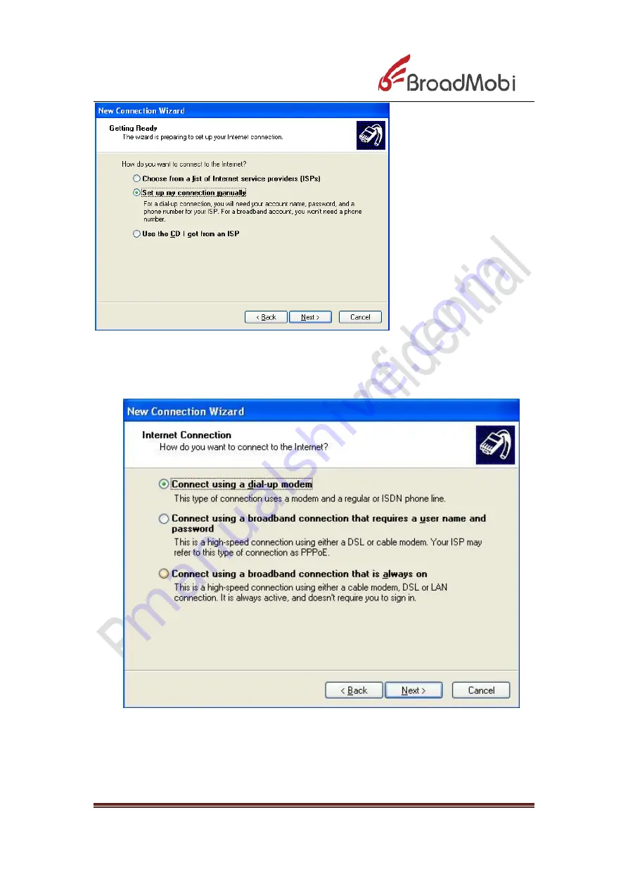 BroadMobi BM818 Operation Manual Download Page 28