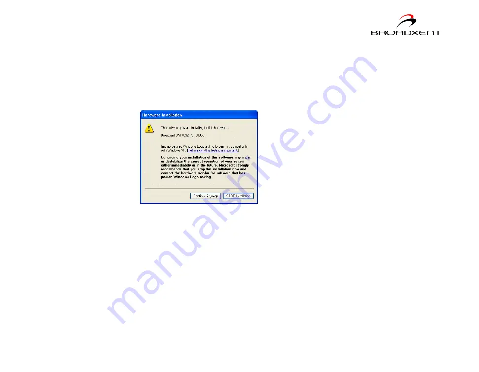 Broadxent Di3631 User Manual Download Page 56