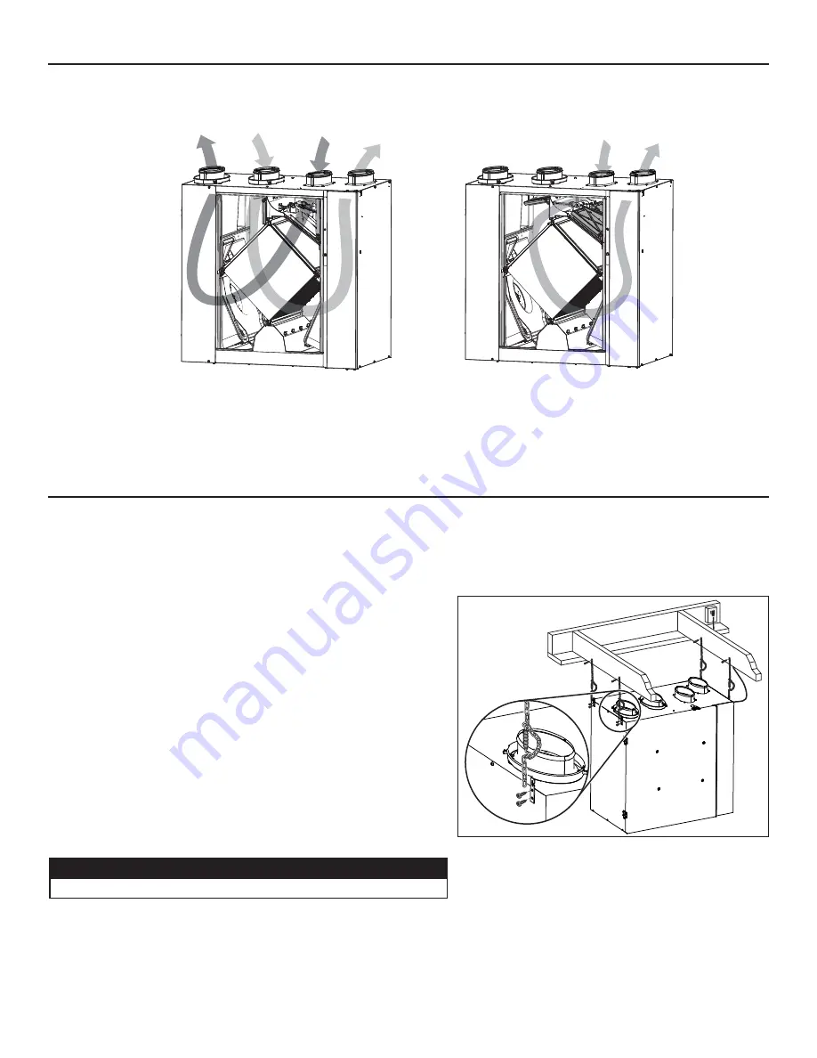 Broan ERV200 ECM Installation Manual Download Page 6