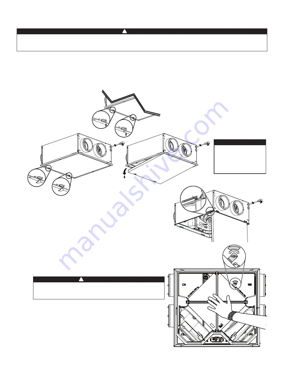 Broan ERVS100 Installation And User Manual Download Page 28