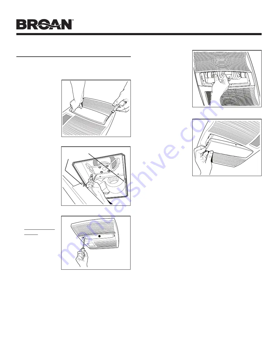 Broan QTX110HFLT Instructions Manual Download Page 3