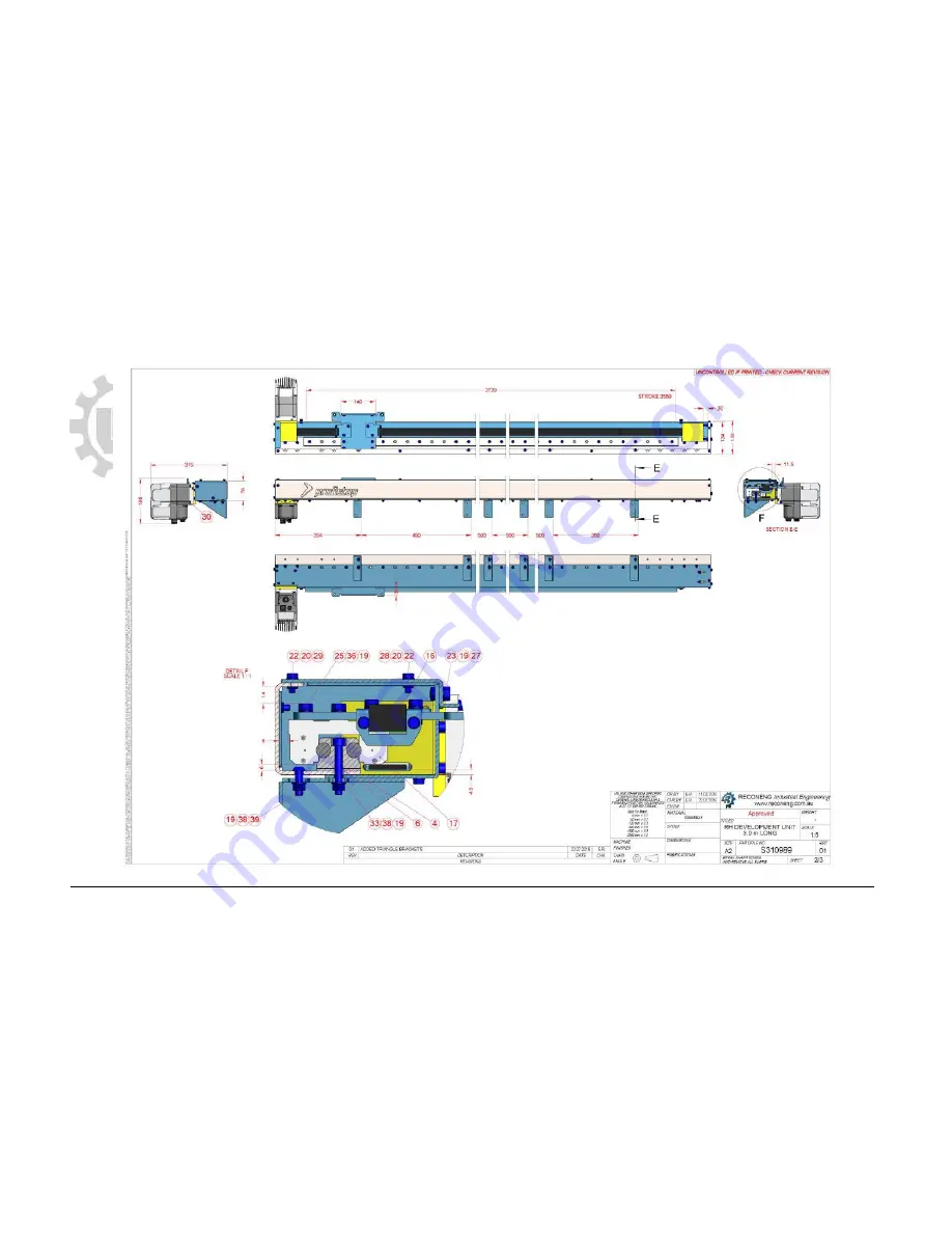 Brobo FA 3000K Product And Maintenance Manual Download Page 23