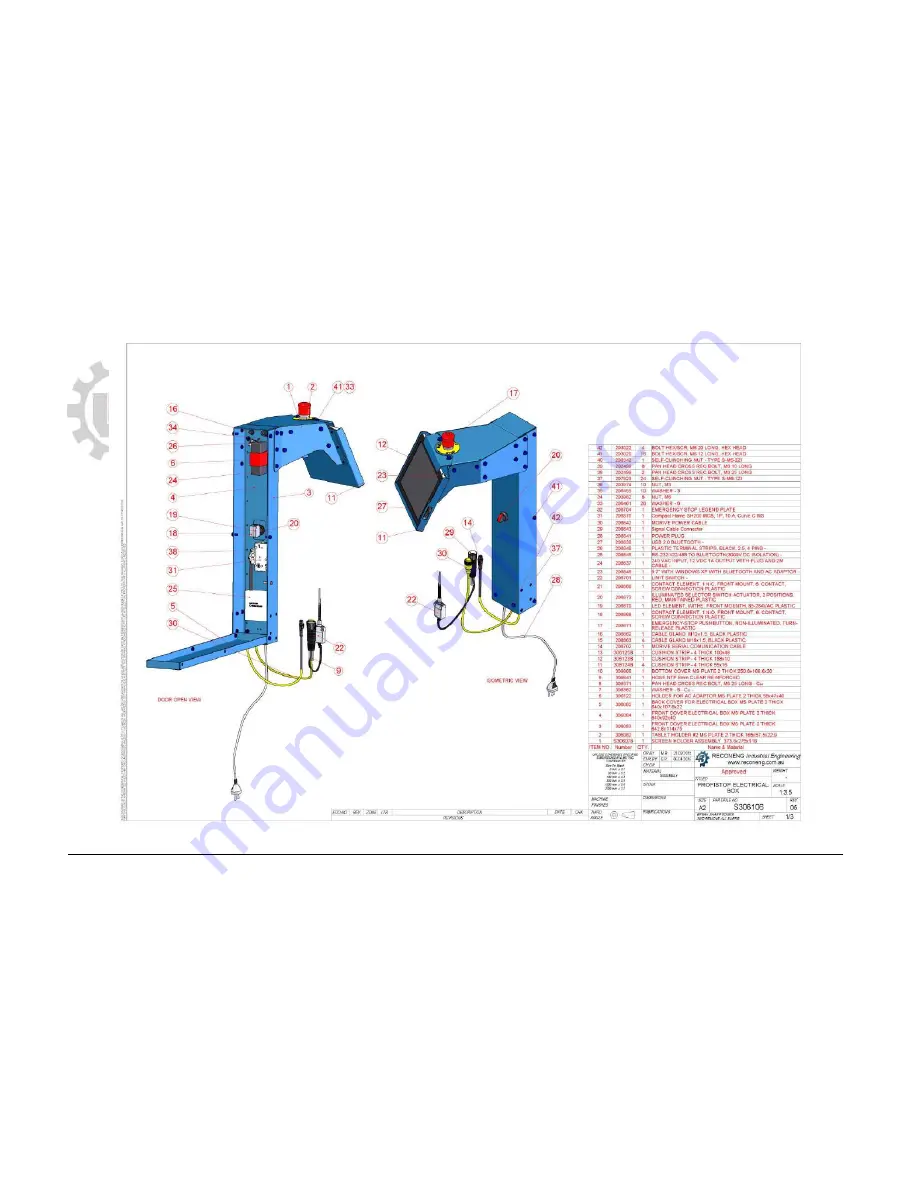 Brobo FA 3000K Product And Maintenance Manual Download Page 25