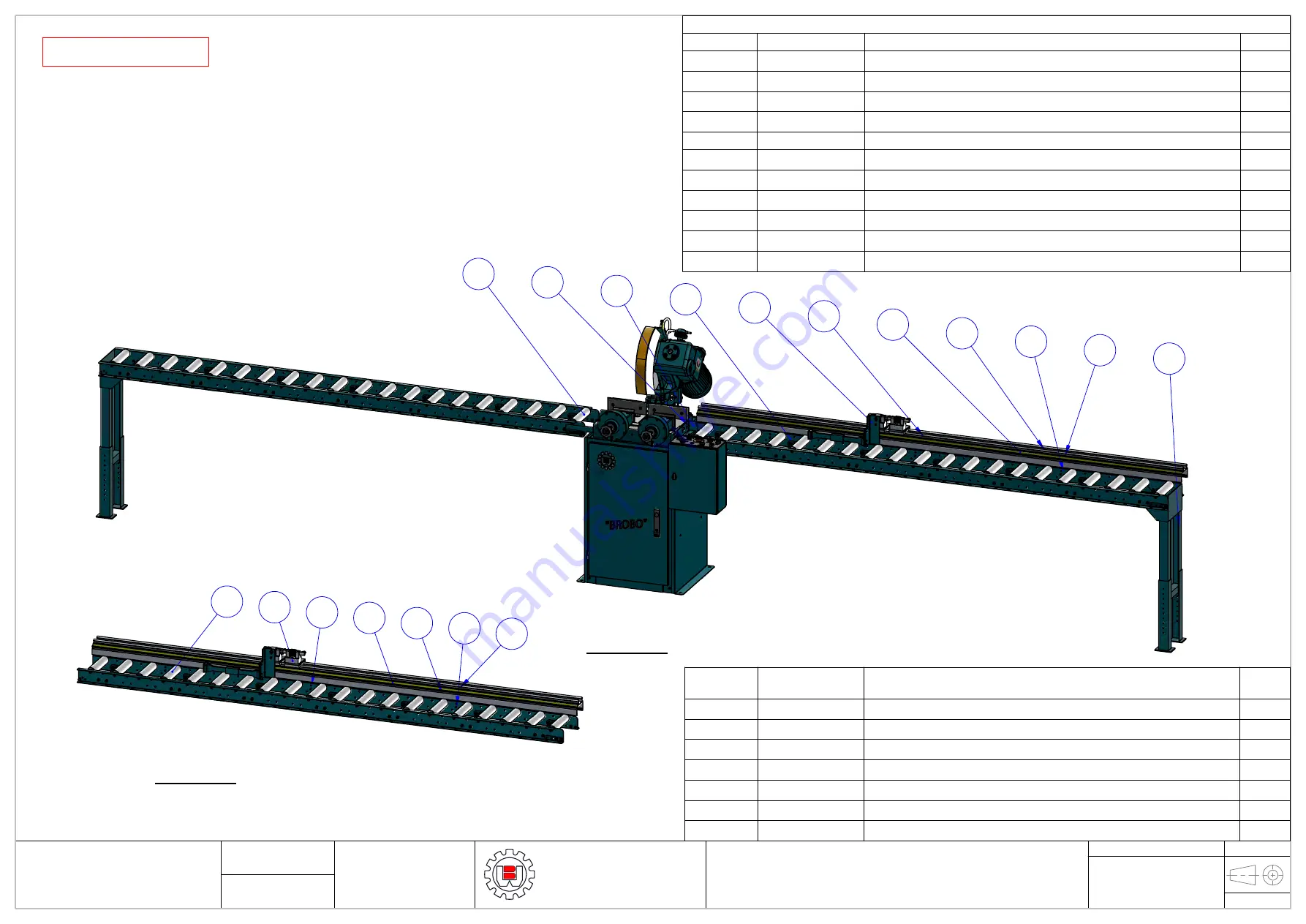 Brobo OHS Series Product And Maintenance Manual Download Page 43