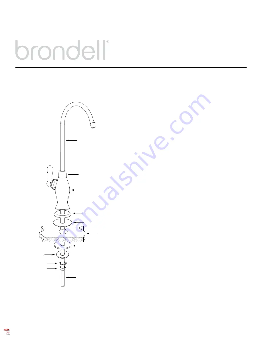 brondell BF200 Installation Download Page 1