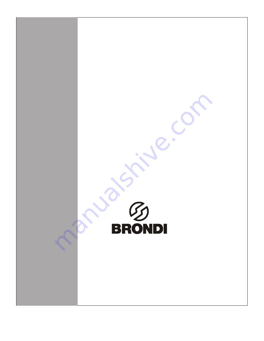 BRONDI FX-3 TWIN PMR 446 Instruction Manual Download Page 14