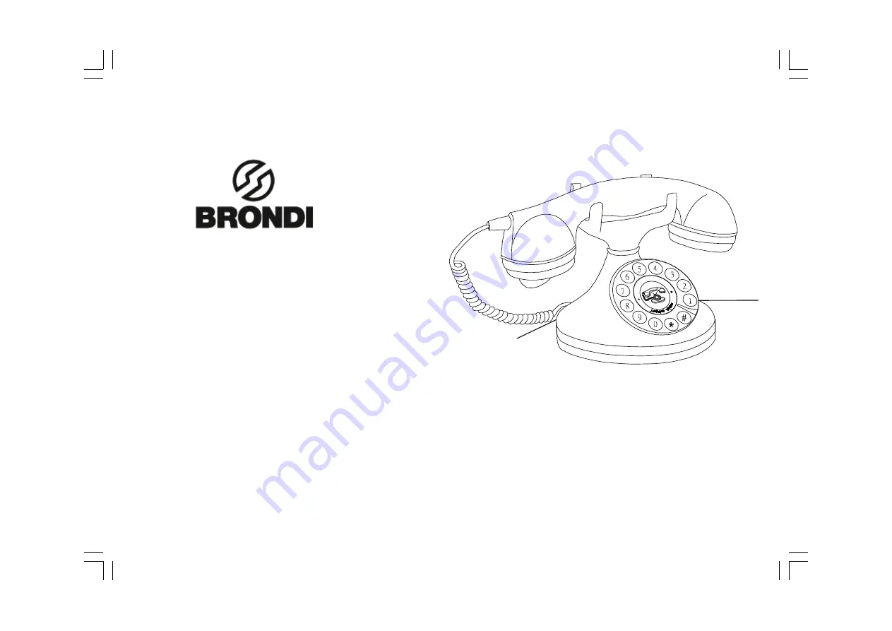 BRONDI Vintage 10 Instruction Manual Download Page 6