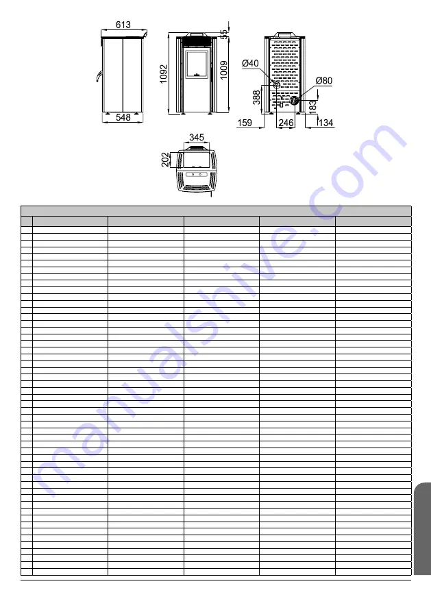 Bronpi Air Series Installation, Operating And Servicing Instructions Download Page 108