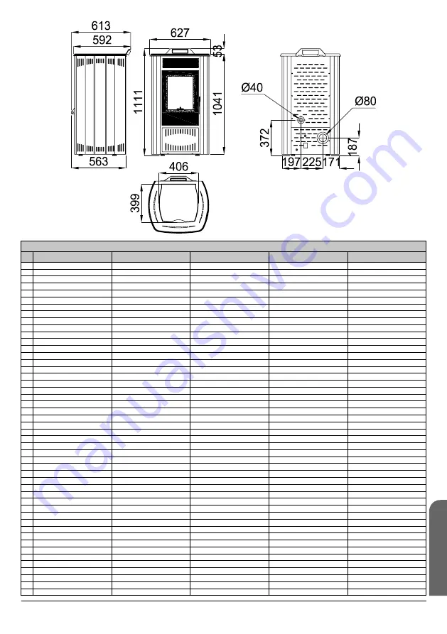 Bronpi Air Series Installation, Operating And Servicing Instructions Download Page 114