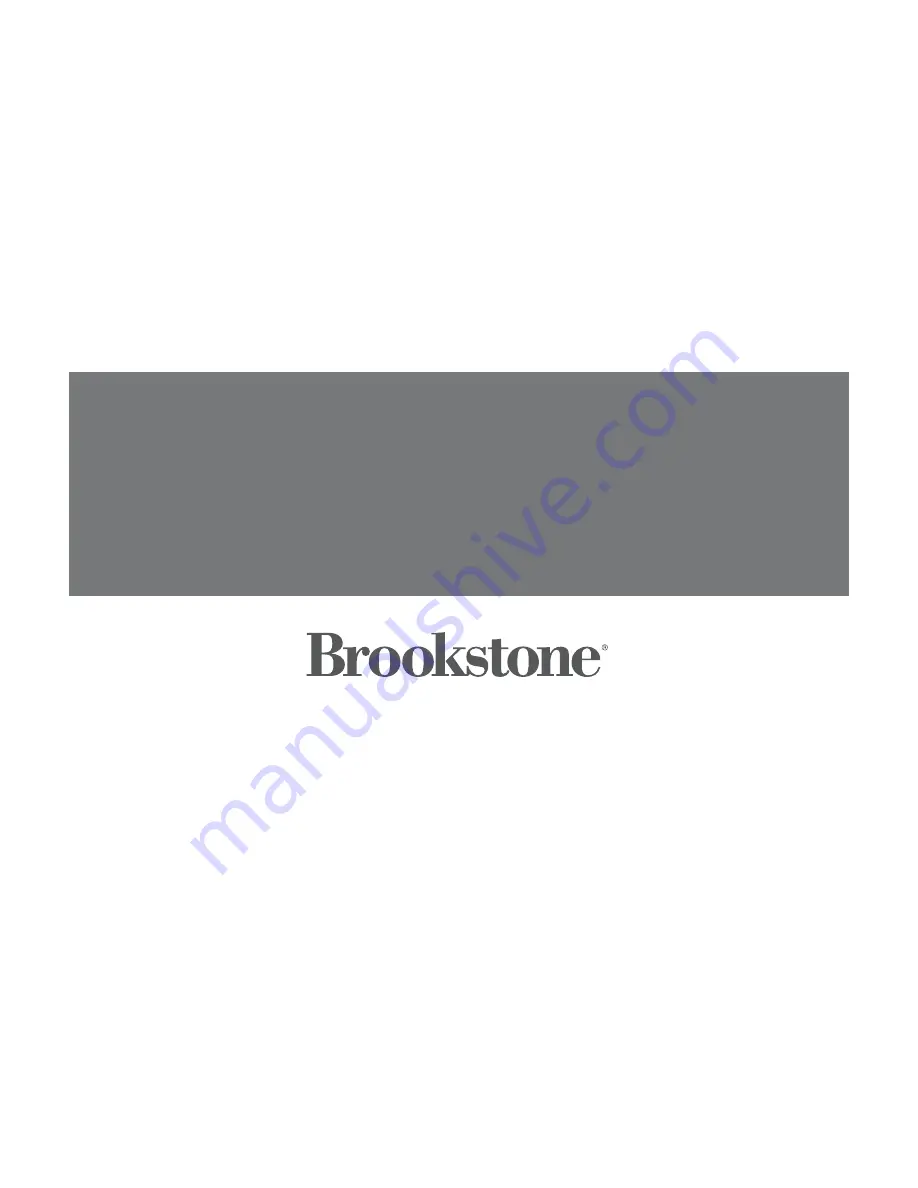 Brookstone 322043 Manual Download Page 7