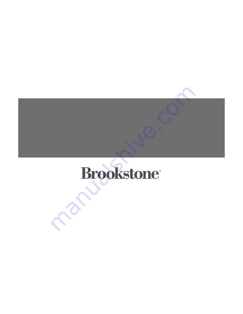 Brookstone 322803 Скачать руководство пользователя страница 7