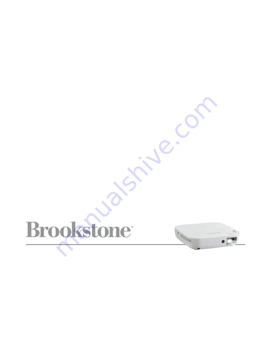 Brookstone 975362 Скачать руководство пользователя страница 1