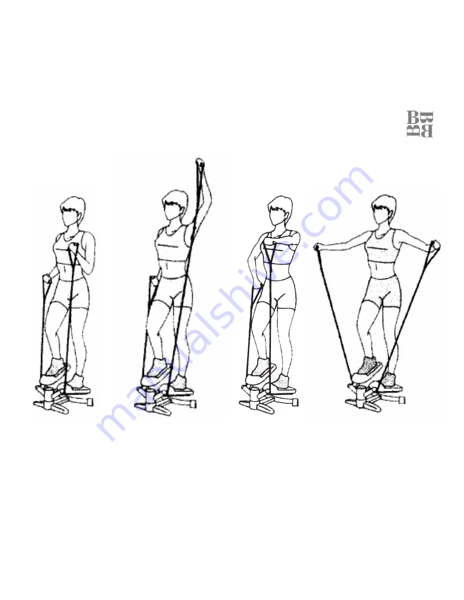 Brookstone aerobic twisting stepper Скачать руководство пользователя страница 11