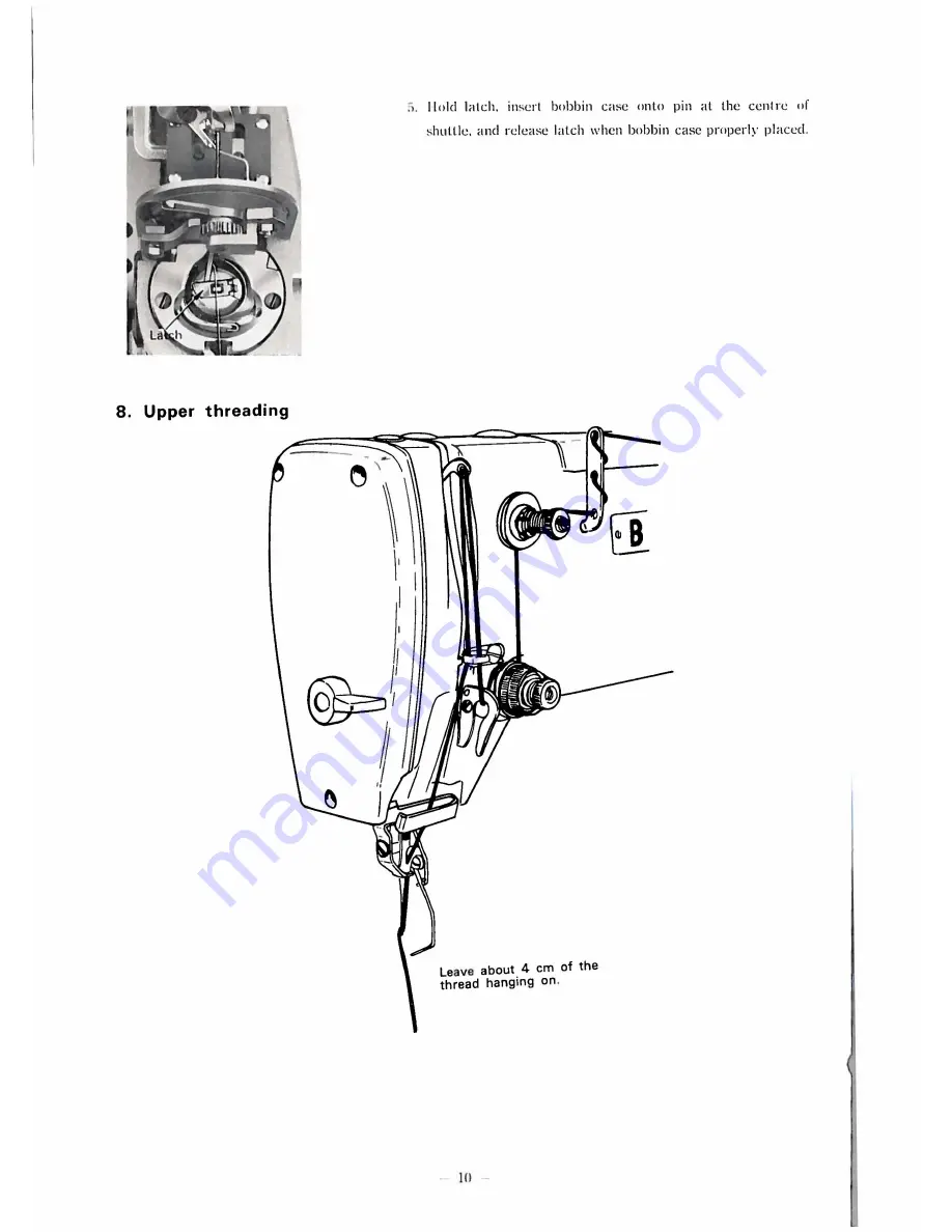 Brother Industries BROTHER LK3-B220 Instruction Manual Download Page 12