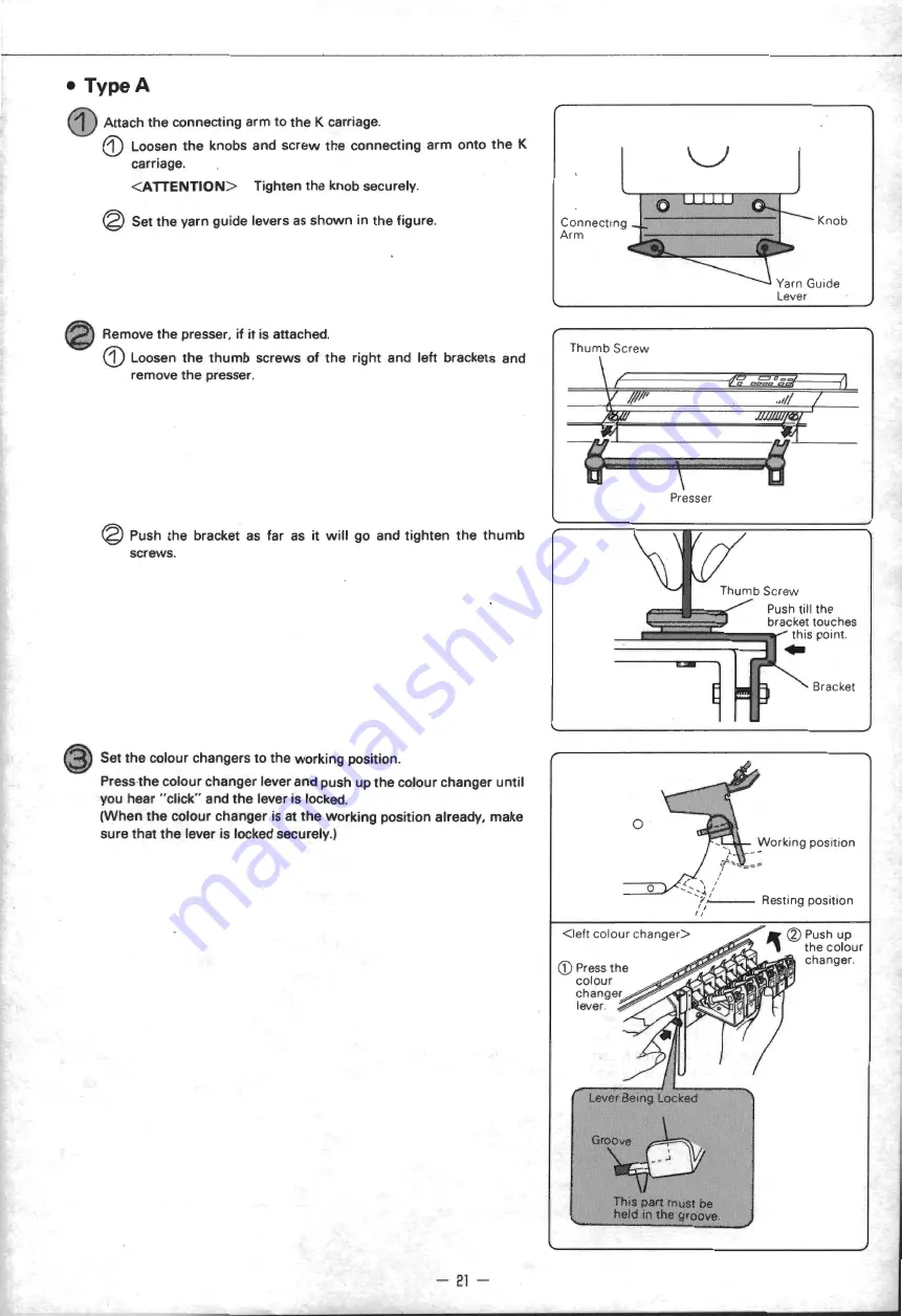 Brother Industries CK-35 Instruction Manual Download Page 25