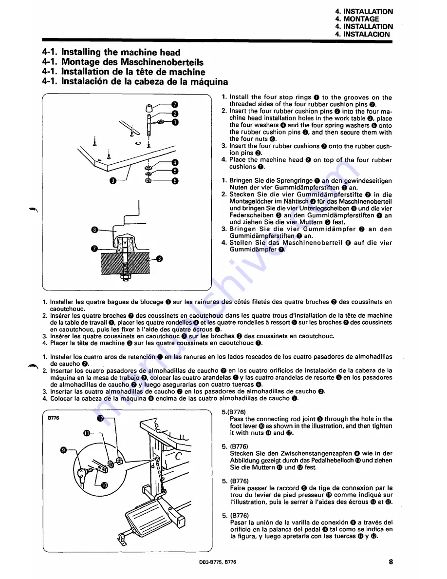 Brother 083-8775 Instruction Manual Download Page 31