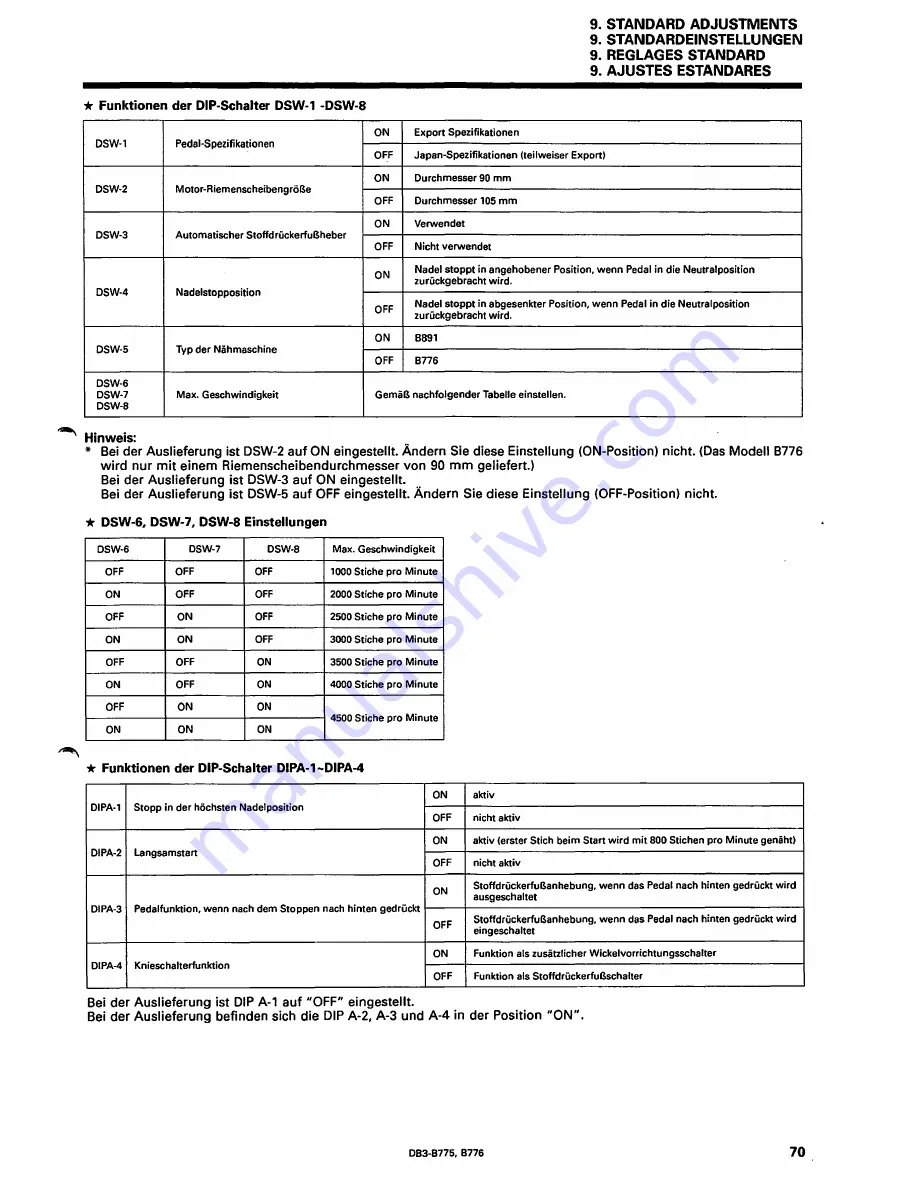 Brother 083-8775 Instruction Manual Download Page 93