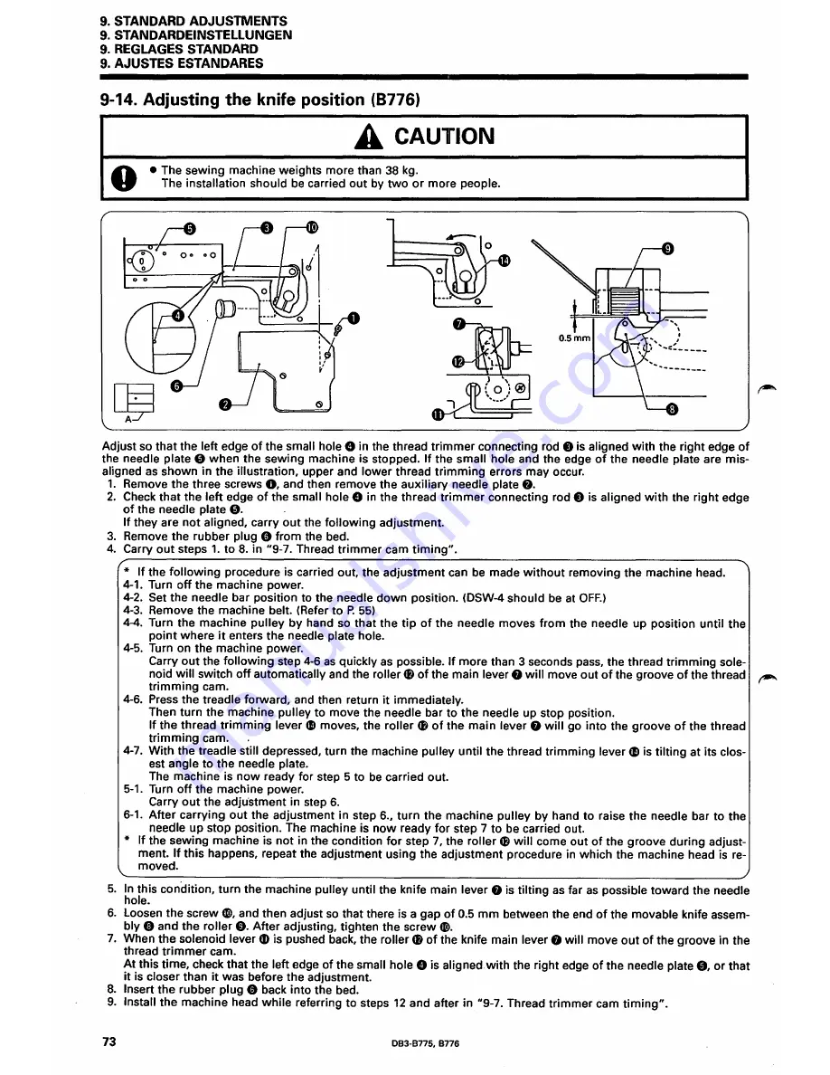 Brother 083-8775 Instruction Manual Download Page 96