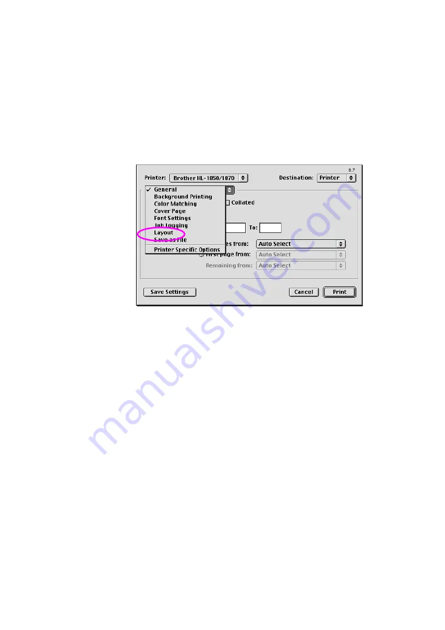 Brother 1870N - HL B/W Laser Printer User Manual Download Page 42