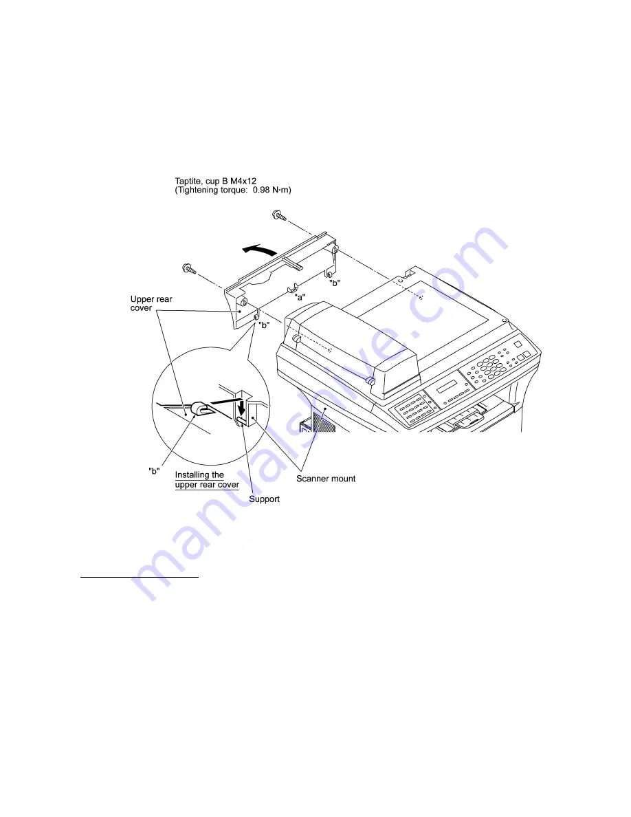 Brother 1920CN - Color Inkjet - Fax Service Manual Download Page 54