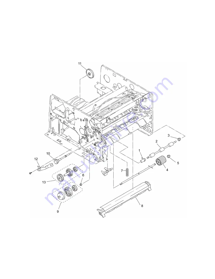 Brother 1920CN - Color Inkjet - Fax Service Manual Download Page 264