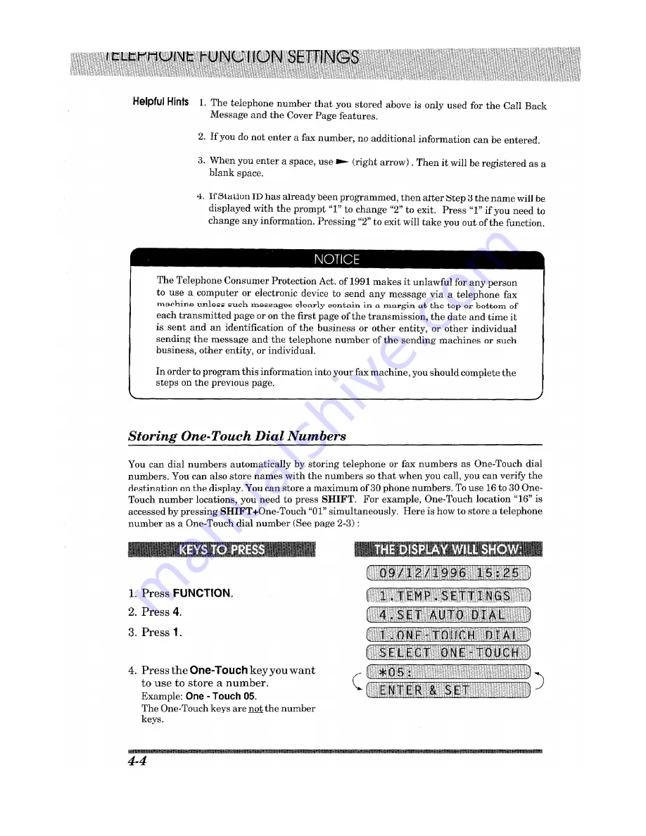 Brother 1950MC - Plus B/W - All-in-One User Manual Download Page 40