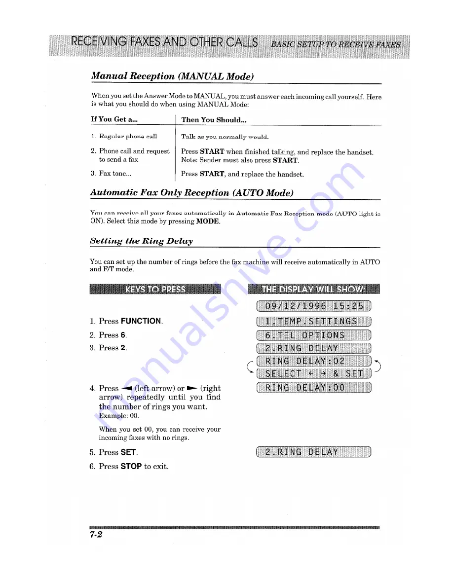 Brother 1950MC - Plus B/W - All-in-One User Manual Download Page 70