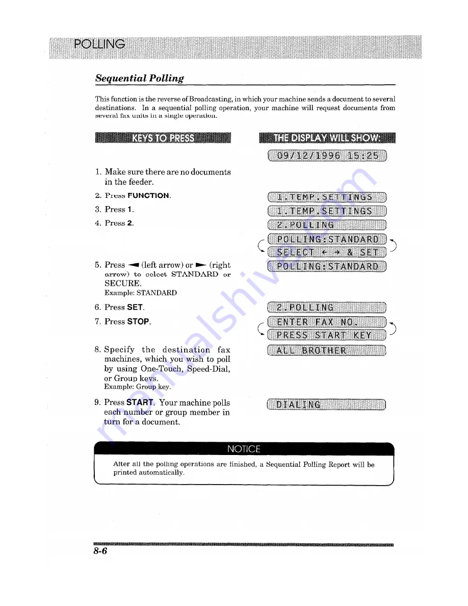 Brother 1950MC - Plus B/W - All-in-One User Manual Download Page 96