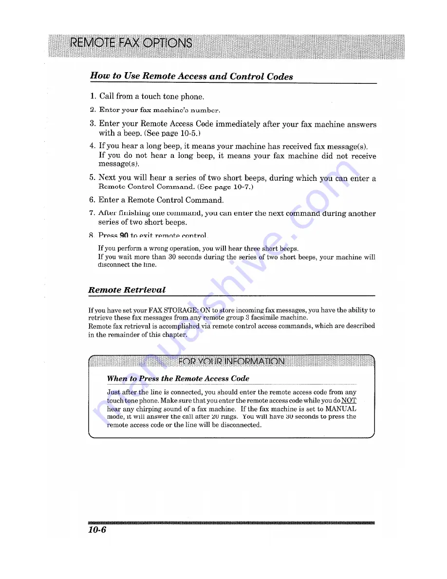 Brother 1950MC - Plus B/W - All-in-One User Manual Download Page 104