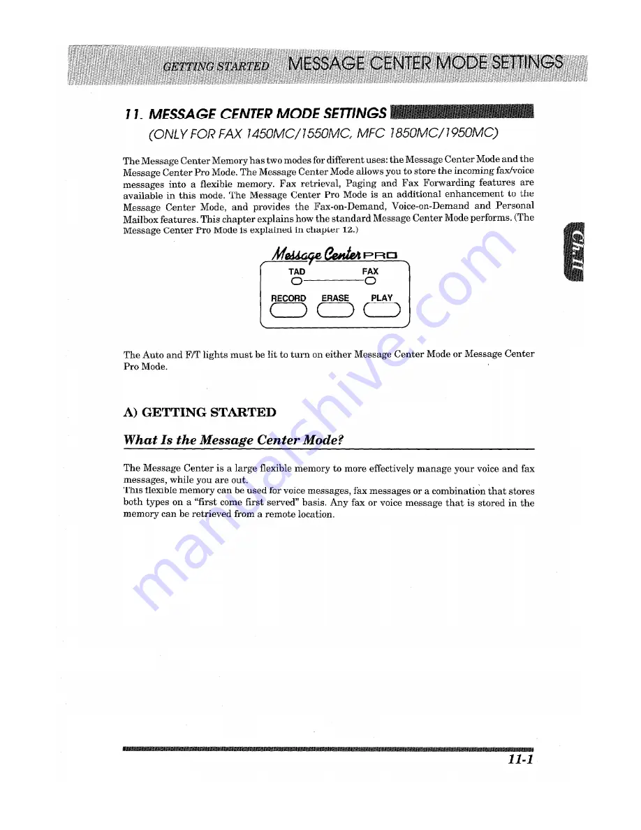 Brother 1950MC - Plus B/W - All-in-One User Manual Download Page 107