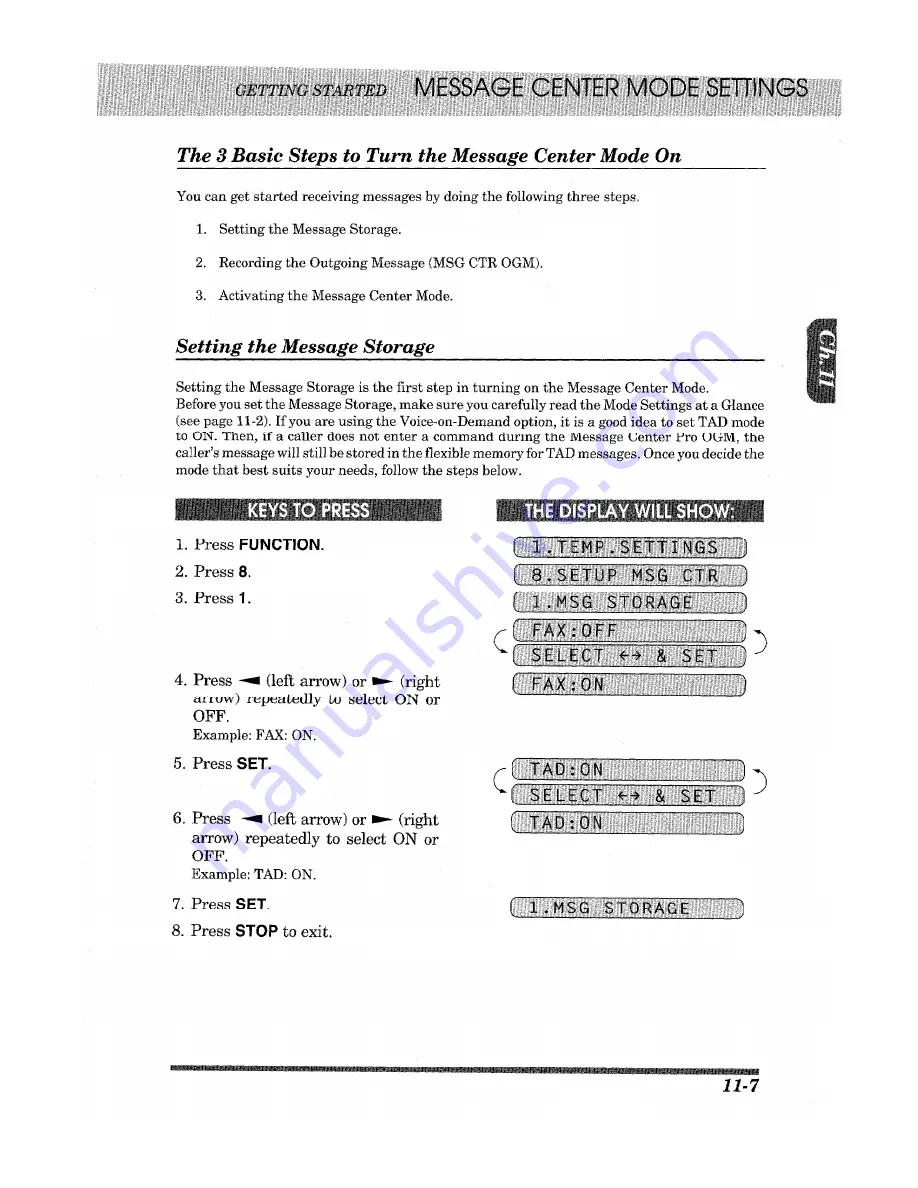 Brother 1950MC - Plus B/W - All-in-One User Manual Download Page 113