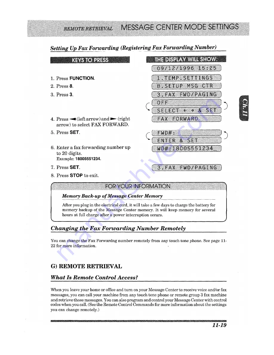 Brother 1950MC - Plus B/W - All-in-One User Manual Download Page 125