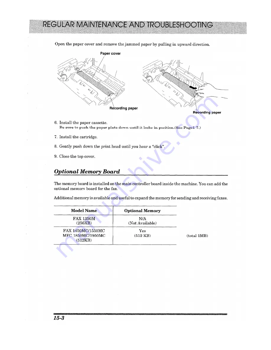 Brother 1950MC - Plus B/W - All-in-One User Manual Download Page 168