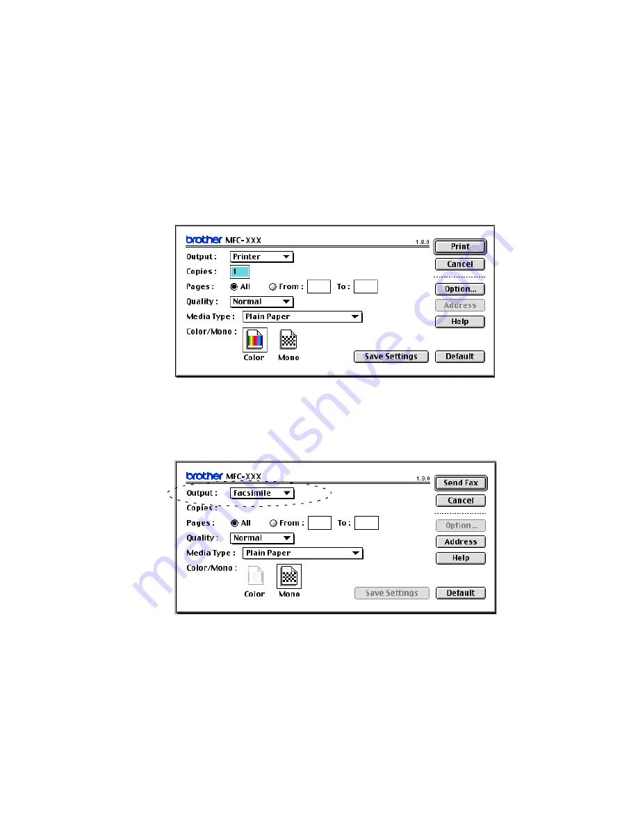 Brother 4420c - MFC Color Inkjet Скачать руководство пользователя страница 263