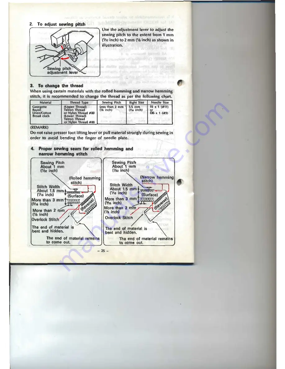 Brother 634D User Manual Download Page 27