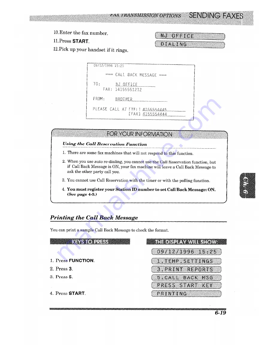 Brother 875MC Owner'S Manual Download Page 65