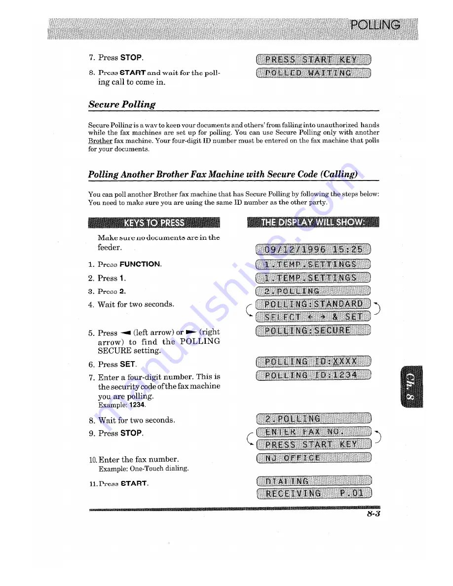 Brother 875MC Owner'S Manual Download Page 91