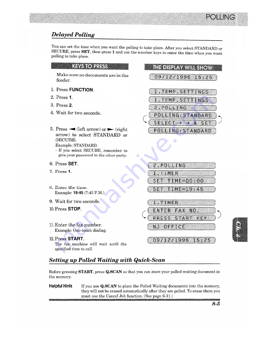 Brother 875MC Owner'S Manual Download Page 93