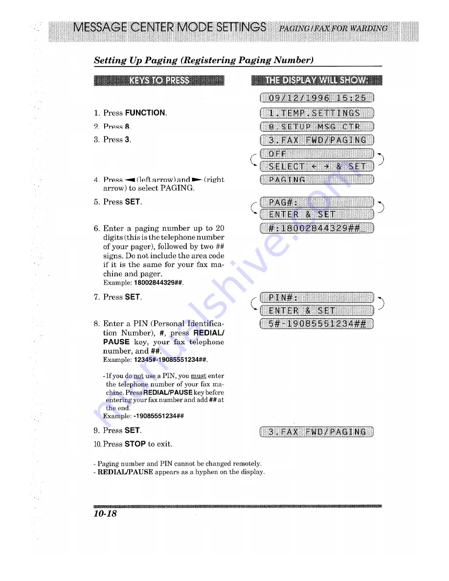 Brother 875MC Owner'S Manual Download Page 114